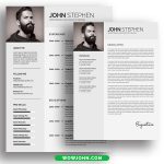Resume Template Free Download Ms Word