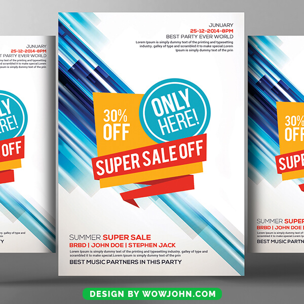Sales Flyer Templates Free Download