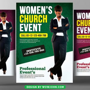Free Women's Ministry Flyer Templates