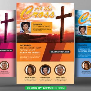 Cross Over Flyer Psd Free Download Template