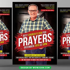 Free Praise and Worship Flyer Templates