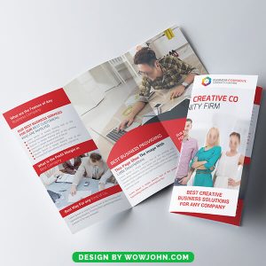 Free Contractor Brochure Template Psd Download