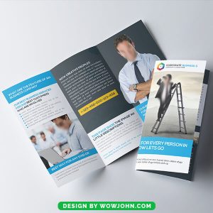 Free Election Brochure PSD Template