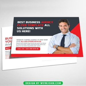 Free Auditing Firm Postcard Psd Template