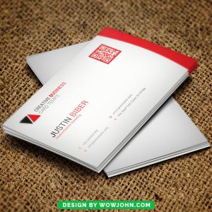 Free Fitness Business Card Psd Template