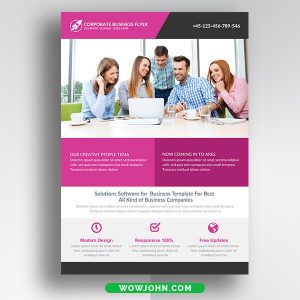 Free Accounting Service Flyer Psd Template