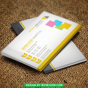 Free Graphic Designer Business Card Psd Template