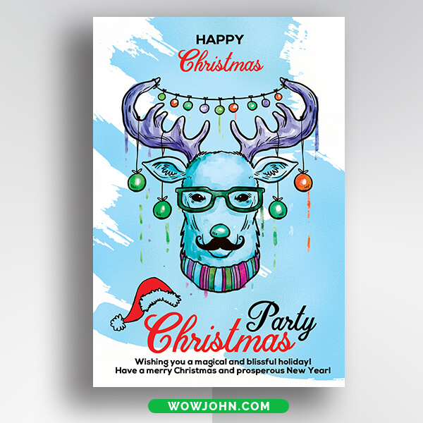 Free Religious Christmas Card Psd Template Download
