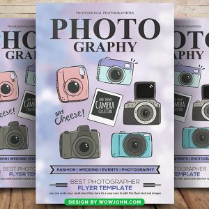 Free Photography Business Flyer Psd Template
