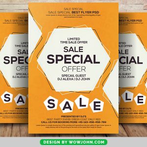 Special Sale Offer Flyer Free Psd Template