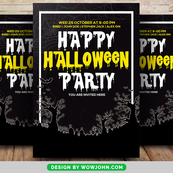 Free Halloween Witchfest Flyer Psd Template