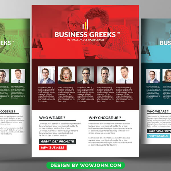 Free Security Services Company Flyer Psd Template