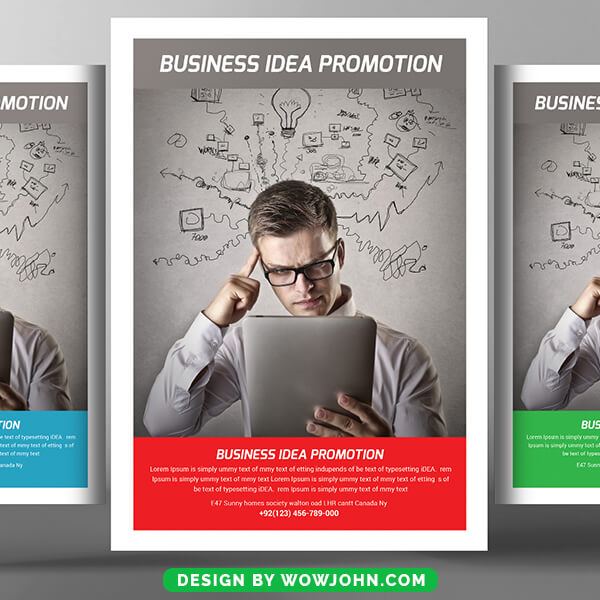 Free Corporate Business Flyer Psd Template
