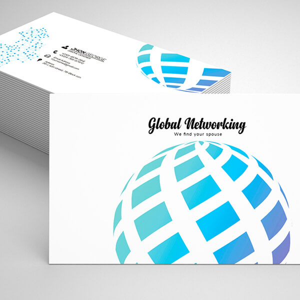 Free Marketing Business Card Psd Template