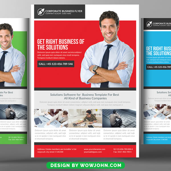 Free Care Flyer Psd Template