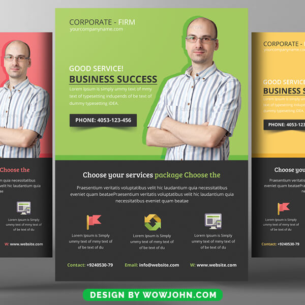 Free Consultant Flyer Psd Template
