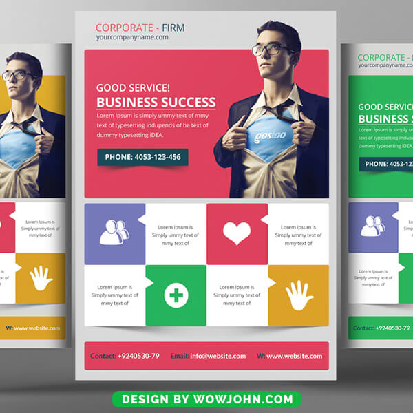 Free Creative Business Flyer Psd Template