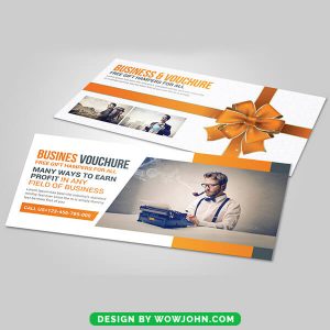 Free Gym Discount Gift Voucher Psd Template