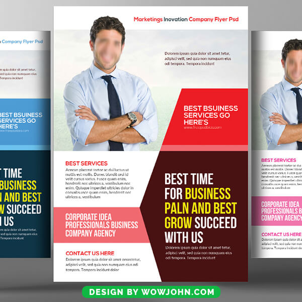 Free Financial Planning Consulting Psd Flyer Template