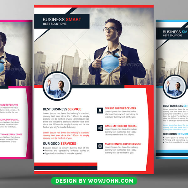 Free Business Training Psd Flyer Template
