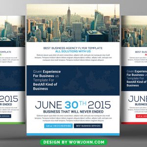 Free Product Marketing Flyer Psd Template