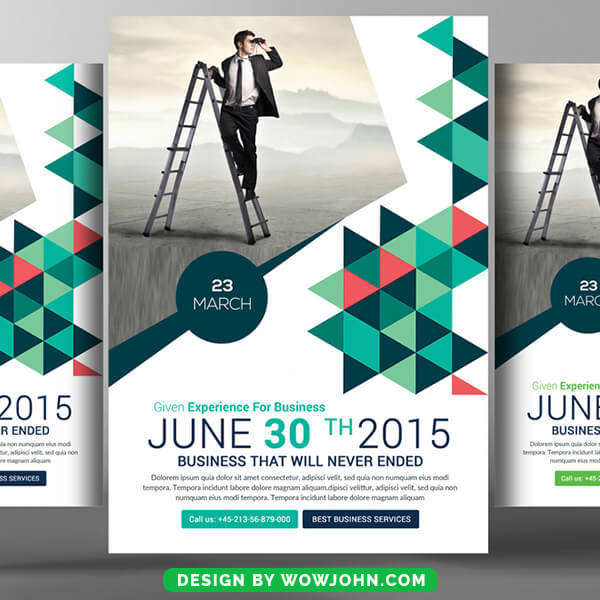 Free Tech Consulting Flyer Psd Template