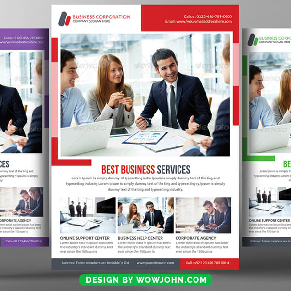 Free Mortgage Broker Flyer Psd Template