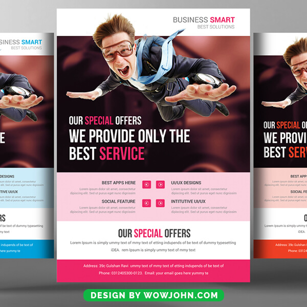 Free Promotional Flyer Psd Template