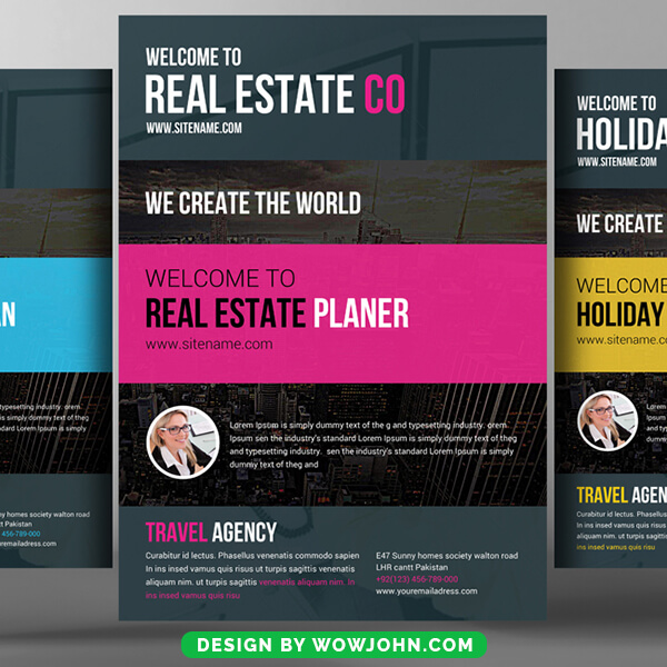 Free Residential Realtor Flyer Psd Template