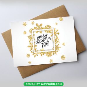 Free Christmas Cards Template Year in Review Psd