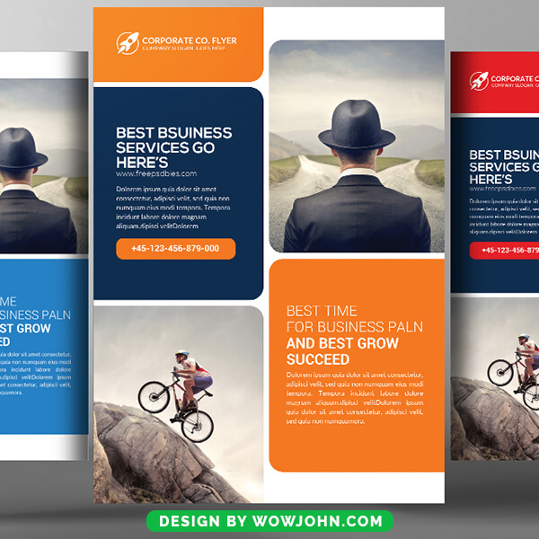 Private Bank Flyer Free Psd Template