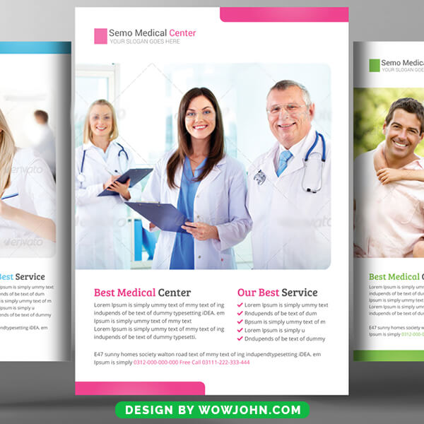 Pregnancy Clinic Flyer Free Psd Template