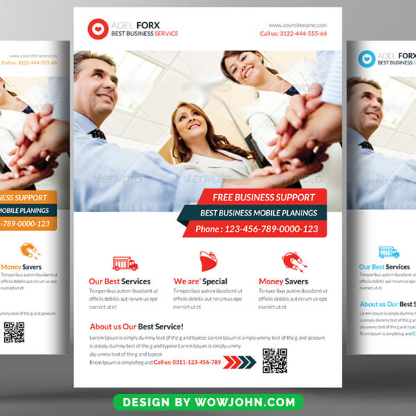 Trading Business Flyer Psd Template