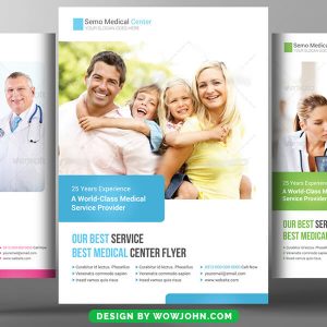 Free Hospital Doctor Clinic Flyer Psd Template