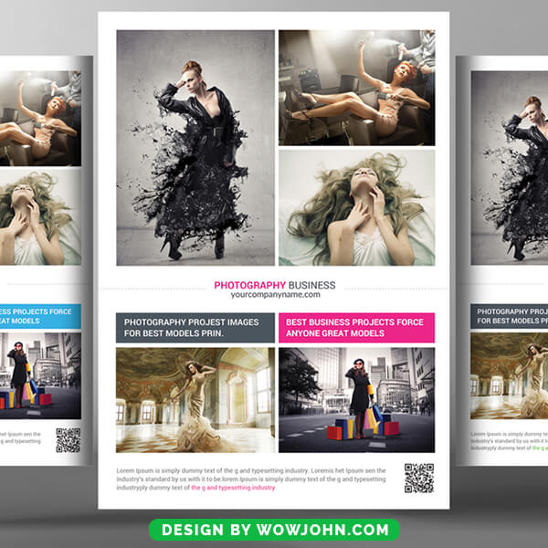 Fashion Photography Psd Flyer Template