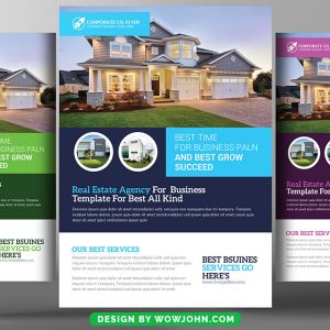 Commercial Real Estate Marketing Flyer Template