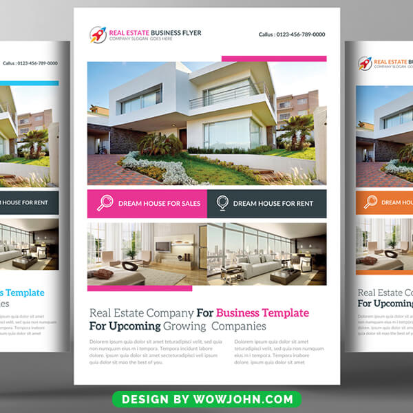 Free Real Estate Psd Flyer Template Download