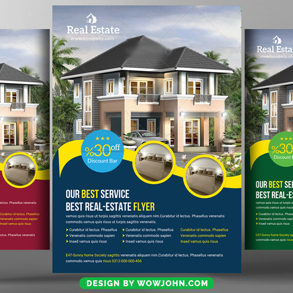 Realtor Real Estate Flyer Psd Template Download