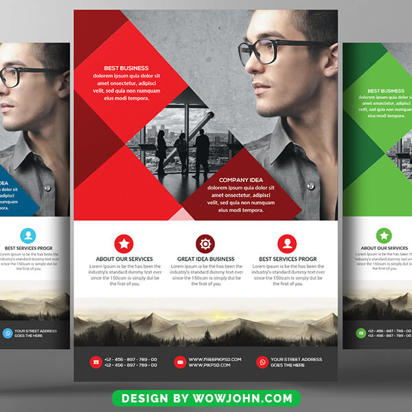 Computer Services Consulting Flyer Psd Template