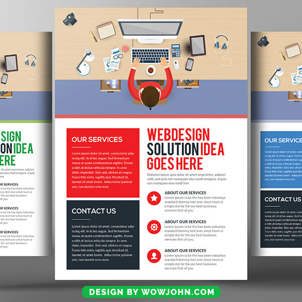 Computer Engineering Flyer Free Psd Template