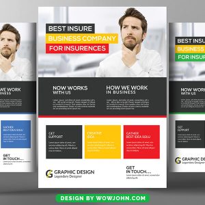 Medical Insurance Flyer Free Psd Template