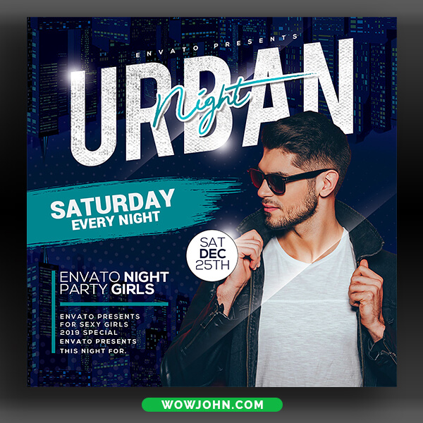 Night Club Psd Flyer Template Download