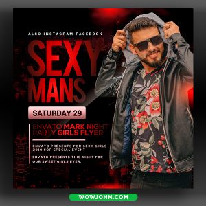 Sexy Night Club Flyer Template Psd Download