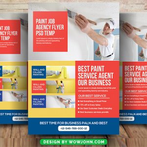 House Painting Company Psd Flyer Template Design