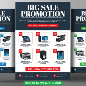 Products Prmotion Catalouge Psd Flyer Template
