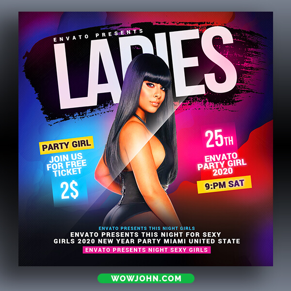 Party Ever Party Flyer Template Psd Download