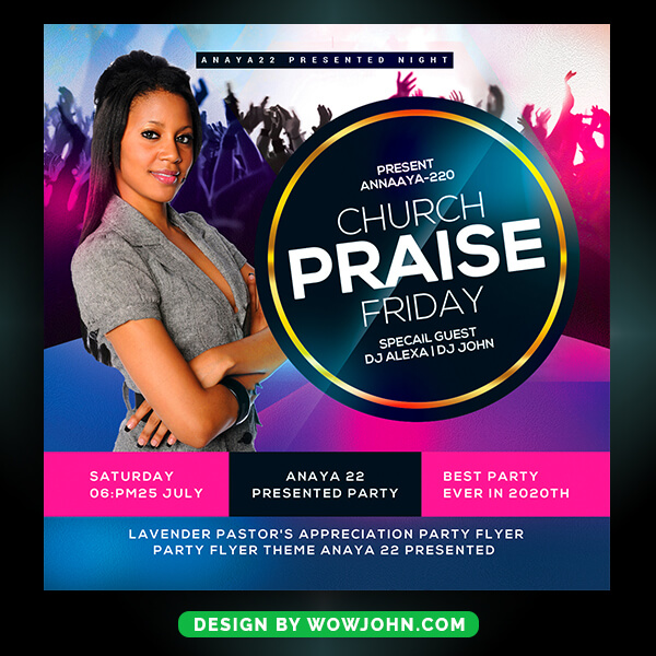 Praise Worship Flyer Psd Template Download