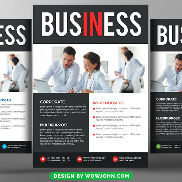 Investment Services Psd Flyer Template
