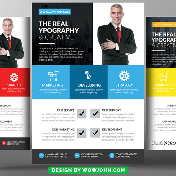 Lawyer Firm Psd Flyer Template Download