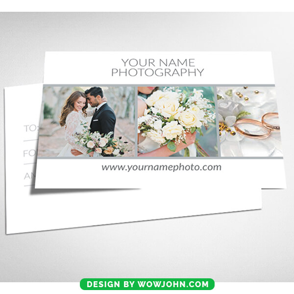 Free Wedding Photos Card Psd Template
